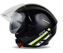Kaciga Off-Road Open Face Fluorescent Yellow