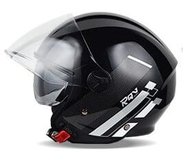 Kaciga Off-Road Open Face Racing Gray