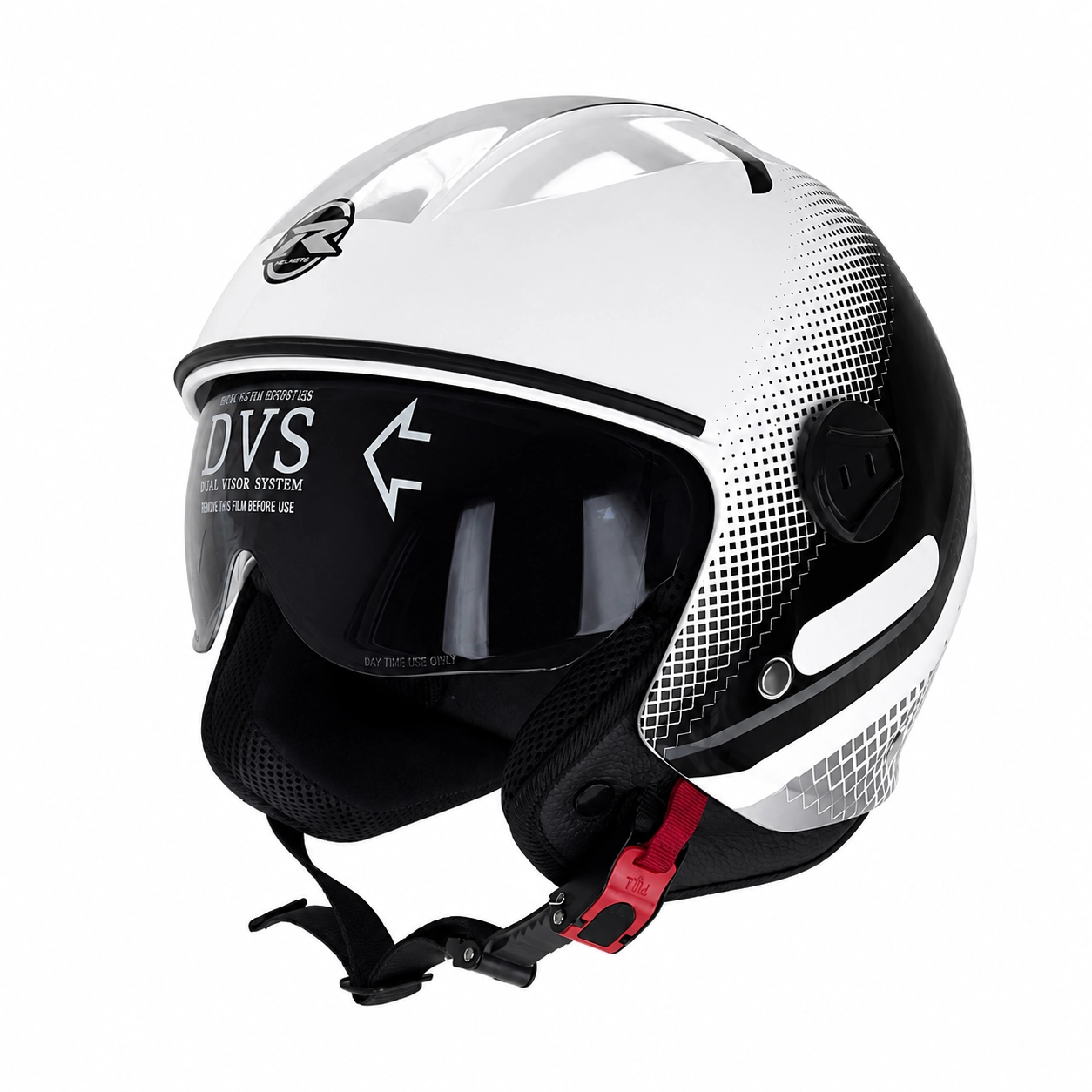 Moto kaciga sa unutrašnjim sunčanim vizirom – RQV WT-506