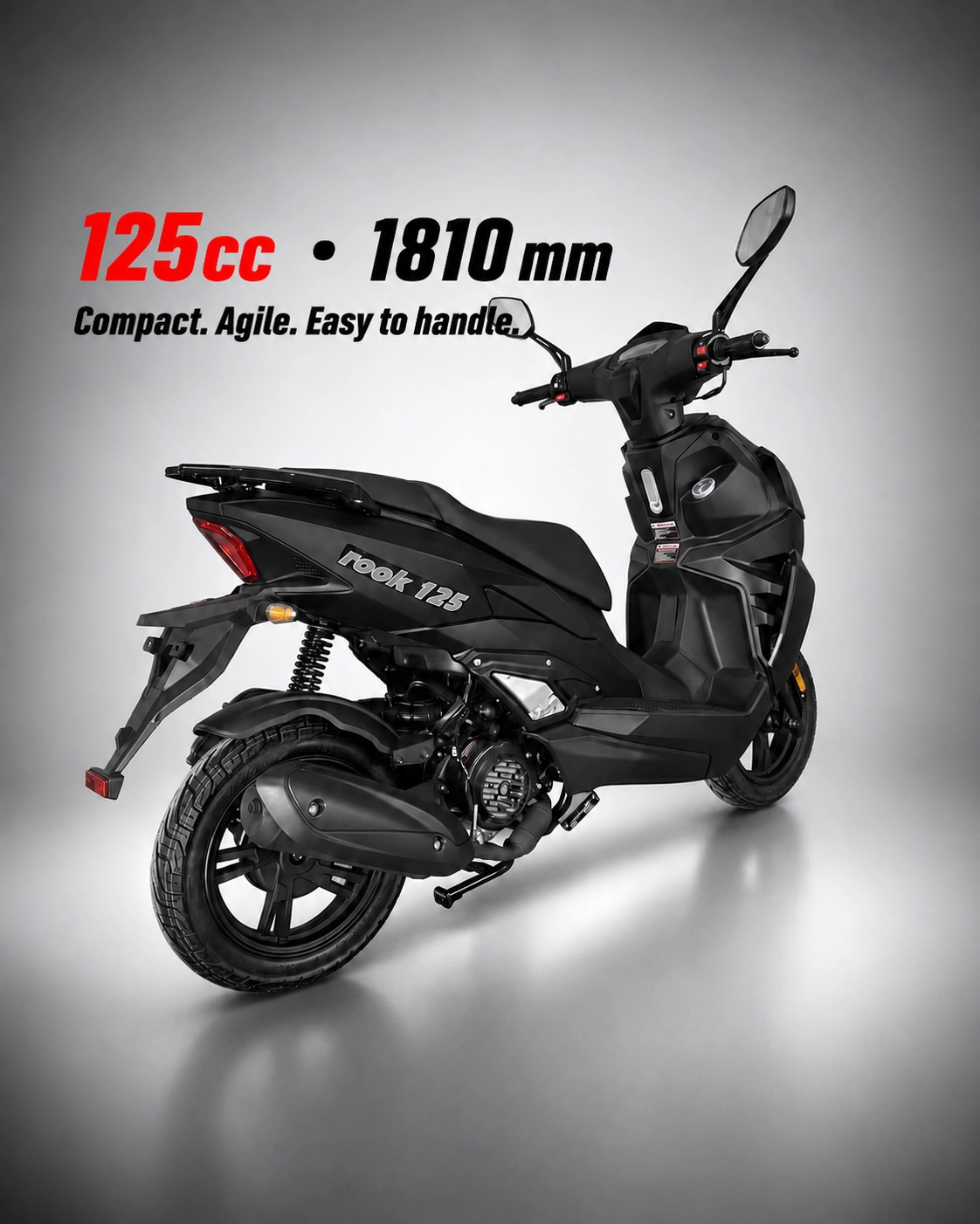 ZNEN R9 125 III 125cc compact urban scooter — 1810 mm