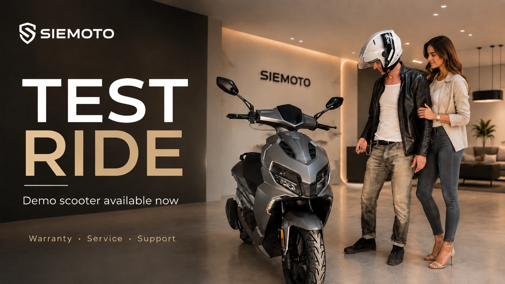 ZNEN R9 125 III test ride at SIEMOTO Montenegro