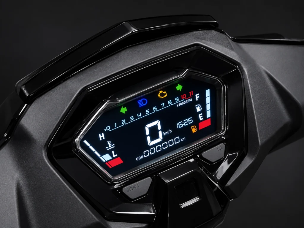 ZNEN R9 125 III scooter digital LCD instrument display